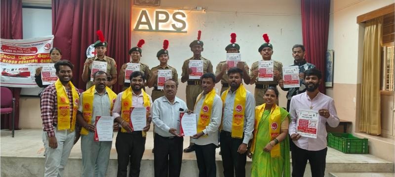 Blood donation camp