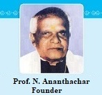 Prof. N. Ananthachar, Founder of Acharya Patashala